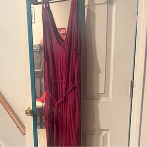 Magenta Jumpsuit